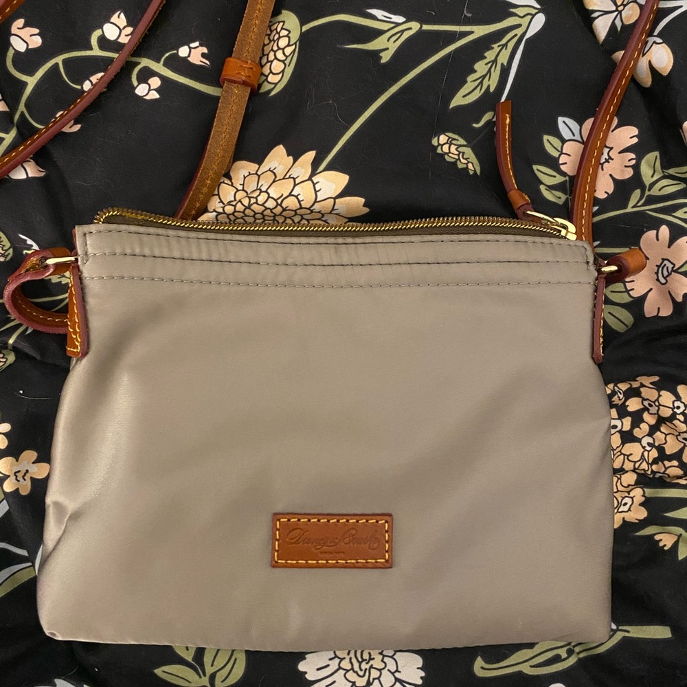 Dooney & Bourke small gray crossbody bag